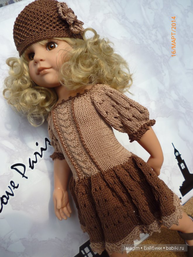 "Новое платье ... принцессы" или одежда для Gotz своими руками (фото 10)