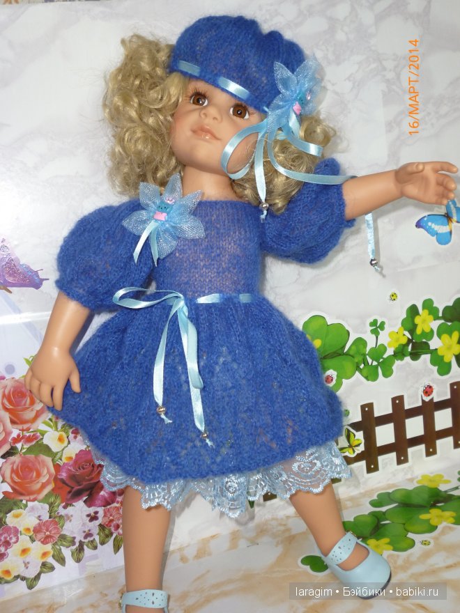 "Новое платье ... принцессы" или одежда для Gotz своими руками (фото 7)