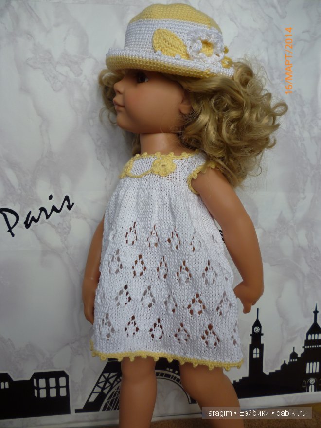 "Новое платье ... принцессы" или одежда для Gotz своими руками (фото 8)
