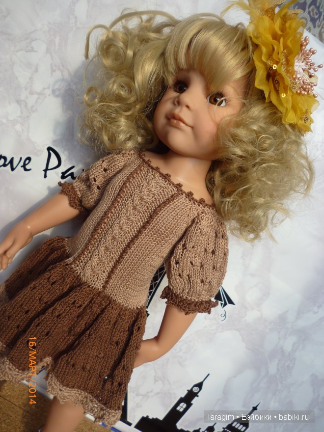 "Новое платье ... принцессы" или одежда для Gotz своими руками