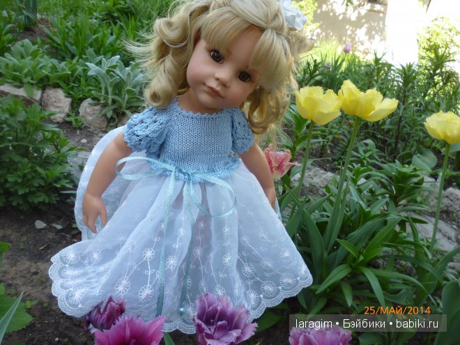 "История одного платья..." или одежда для Gotz своими руками