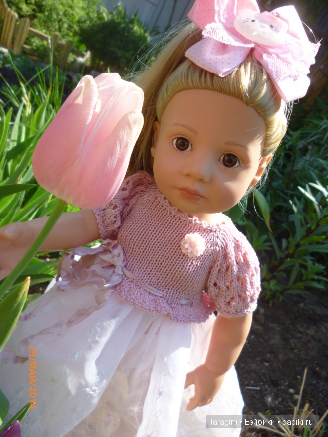 "История одного платья..." или одежда для Gotz своими руками (фото 10)