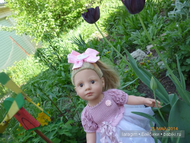 "История одного платья..." или одежда для Gotz своими руками