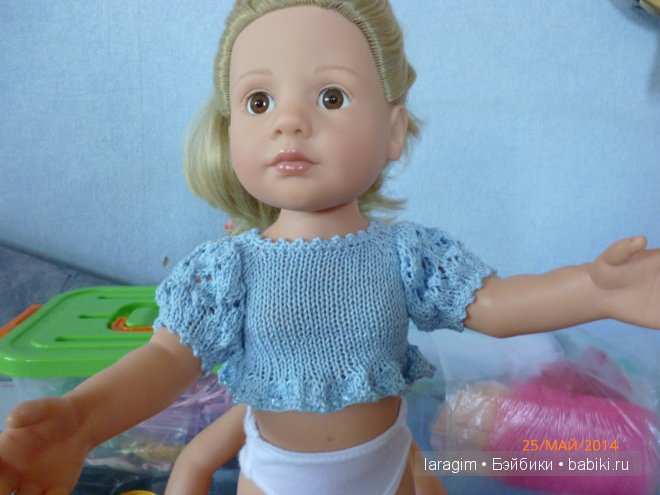 "История одного платья..." или одежда для Gotz своими руками (фото 2)