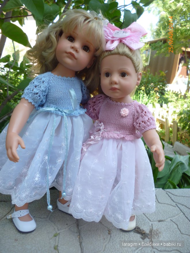 "История одного платья..." или одежда для Gotz своими руками