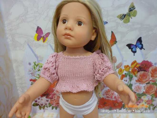 "История одного платья..." или одежда для Gotz своими руками (фото 5)