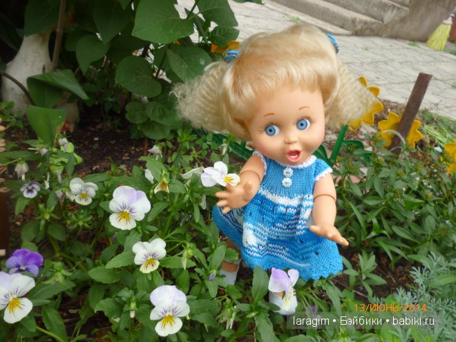 "В моём саду, Ланфрен-ланфра" - или одежда для Baby Face своими руками (фото 9)