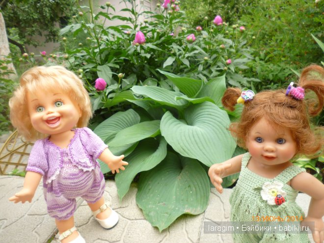 "В моём саду, Ланфрен-ланфра" - или одежда для Baby Face своими руками (фото 7)