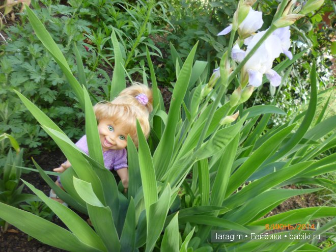 "В моём саду, Ланфрен-ланфра" - или одежда для Baby Face своими руками (фото 2)