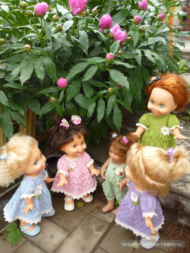 "В моём саду, Ланфрен-ланфра" - или одежда для Baby Face своими руками