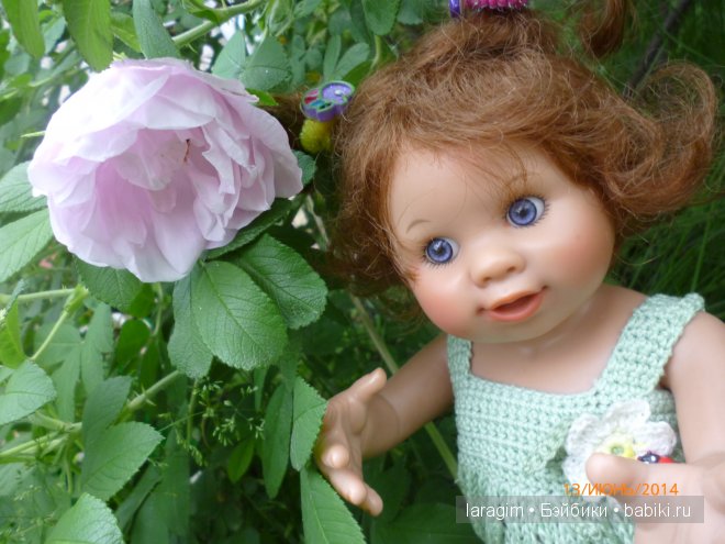 "В моём саду, Ланфрен-ланфра" - или одежда для Baby Face своими руками