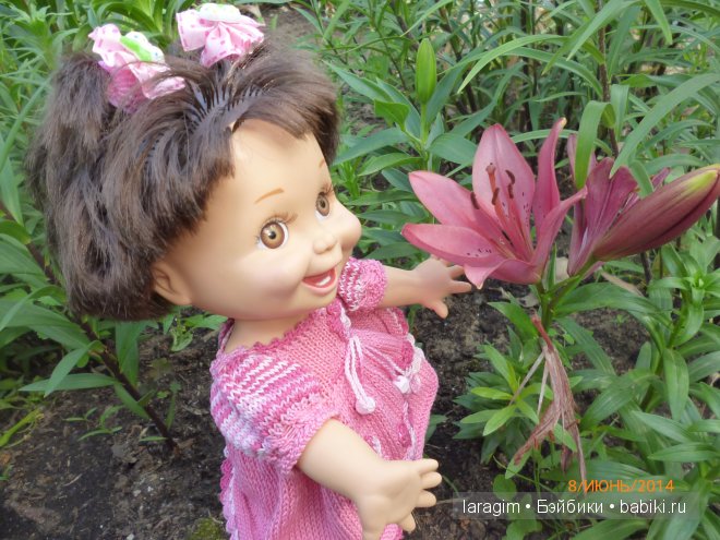 "В моём саду, Ланфрен-ланфра" - или одежда для Baby Face своими руками (фото 6)