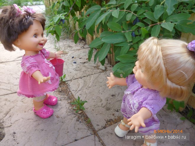 "В моём саду, Ланфрен-ланфра" - или одежда для Baby Face своими руками