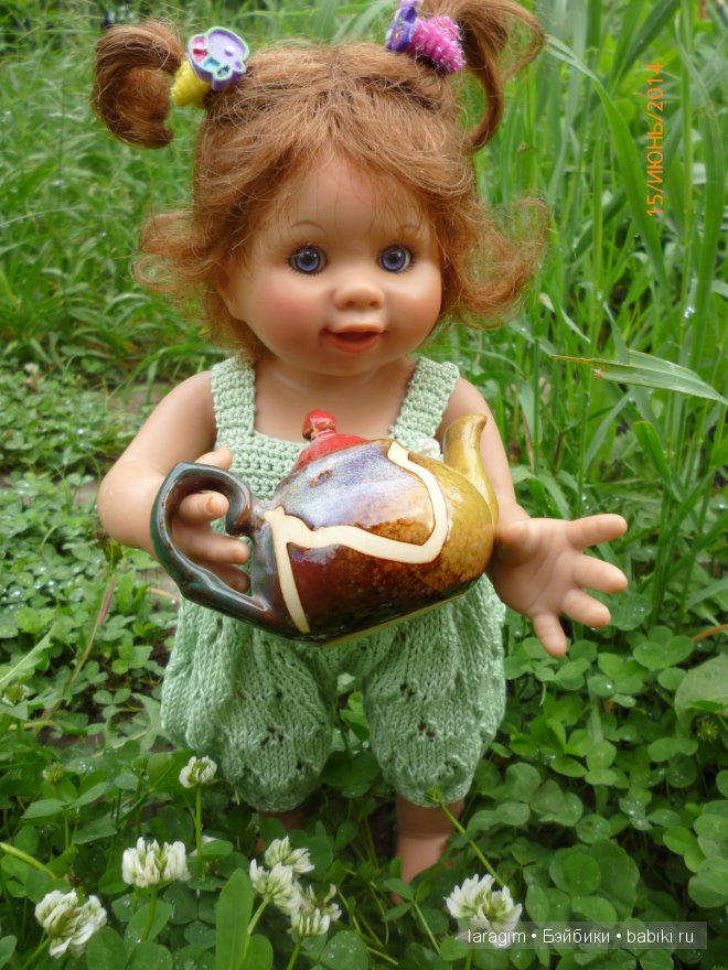 "В моём саду, Ланфрен-ланфра" - или одежда для Baby Face своими руками