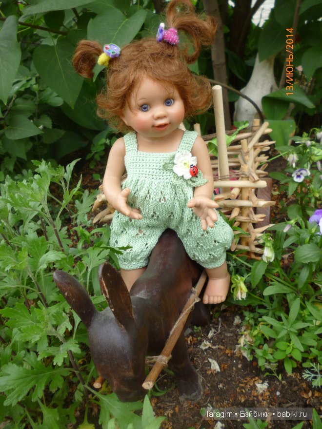 "В моём саду, Ланфрен-ланфра" - или одежда для Baby Face своими руками
