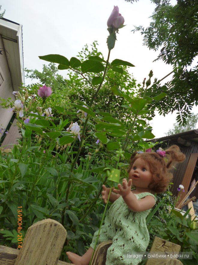 "В моём саду, Ланфрен-ланфра" - или одежда для Baby Face своими руками (фото 10)