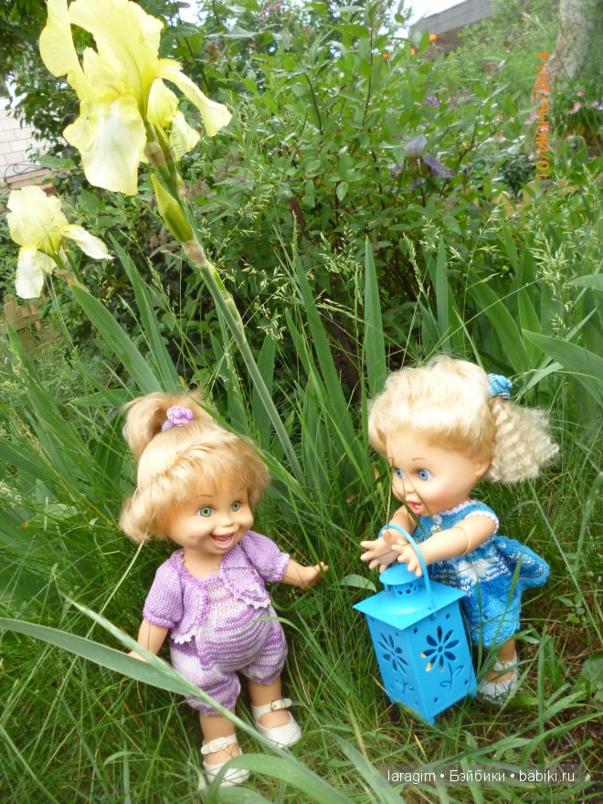 "В моём саду, Ланфрен-ланфра" - или одежда для Baby Face своими руками