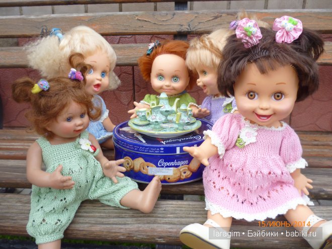 "В моём саду, Ланфрен-ланфра" - или одежда для Baby Face своими руками