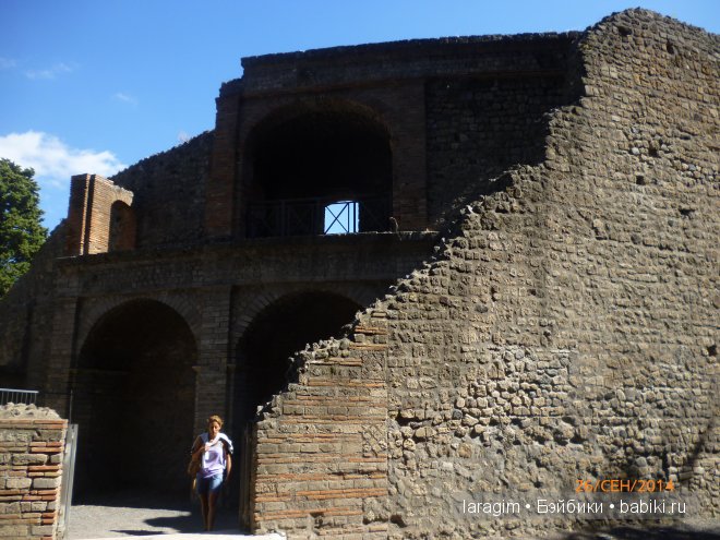 Помпеи, Италия или мое большое путешествие