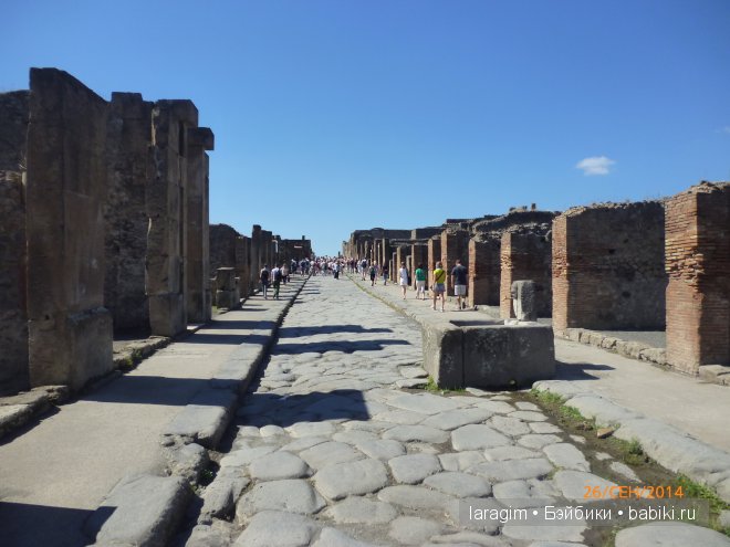 Помпеи, Италия или мое большое путешествие