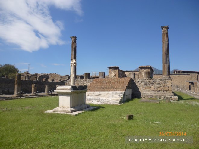 Помпеи, Италия или мое большое путешествие