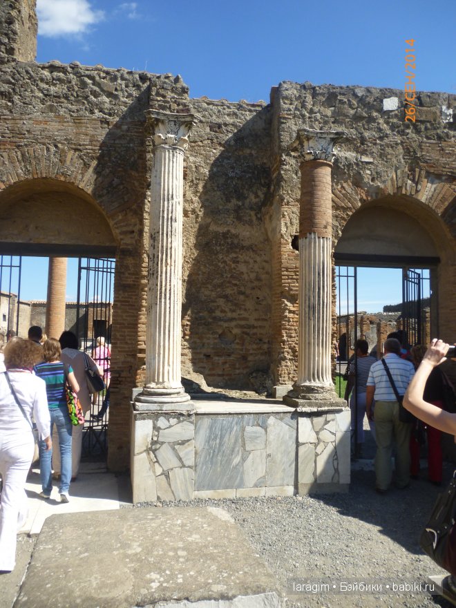 Помпеи, Италия или мое большое путешествие