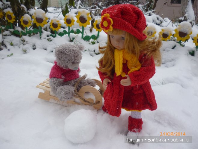 "Первый снег" или ... одежда для Minouche от Sylvia Natterer своими руками | Бэйбики "Первый снег" или ... одежда для Minouche от Sylvia Natterer своими руками (фото 10)