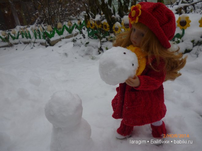 "Первый снег" или ... одежда для Minouche от Sylvia Natterer своими руками | Бэйбики "Первый снег" или ... одежда для Minouche от Sylvia Natterer своими руками