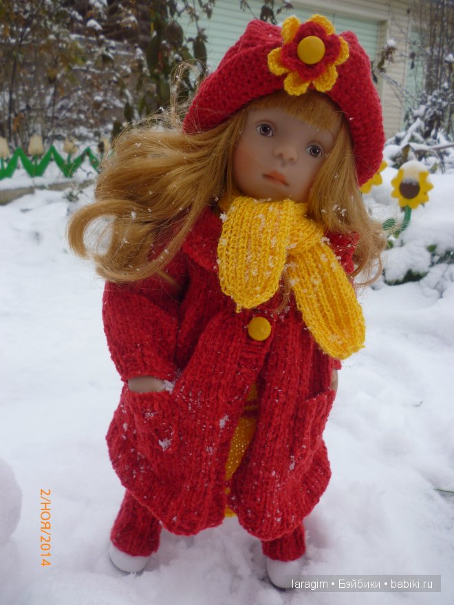 "Первый снег" или ... одежда для Minouche от Sylvia Natterer своими руками | Бэйбики "Первый снег" или ... одежда для Minouche от Sylvia Natterer своими руками