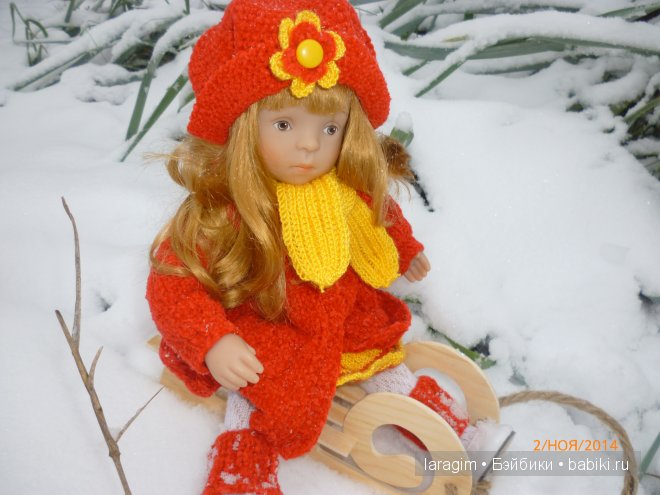 "Первый снег" или ... одежда для Minouche от Sylvia Natterer своими руками | Бэйбики "Первый снег" или ... одежда для Minouche от Sylvia Natterer своими руками (фото 9)