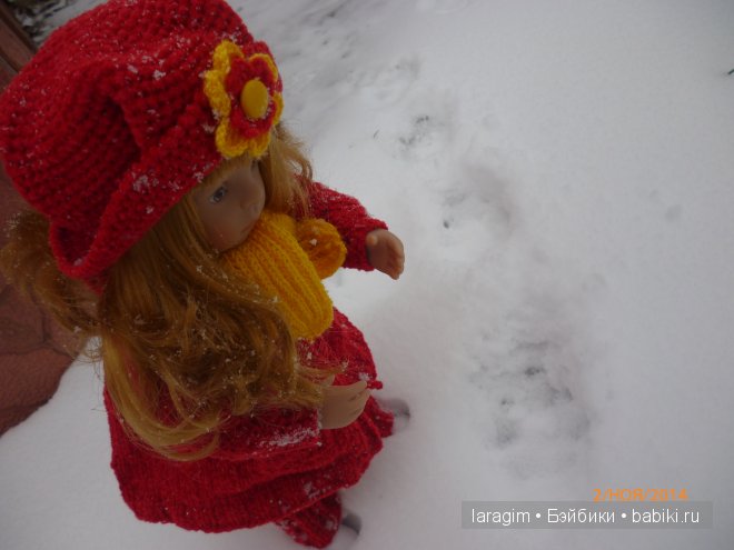 "Первый снег" или ... одежда для Minouche от Sylvia Natterer своими руками | Бэйбики "Первый снег" или ... одежда для Minouche от Sylvia Natterer своими руками