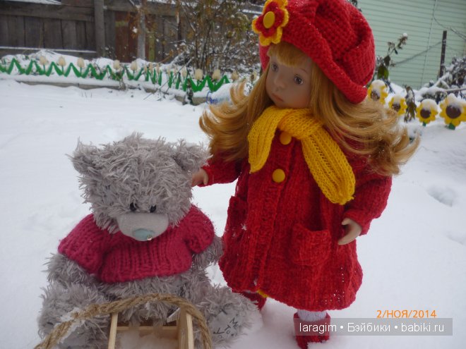 "Первый снег" или ... одежда для Minouche от Sylvia Natterer своими руками | Бэйбики "Первый снег" или ... одежда для Minouche от Sylvia Natterer своими руками (фото 5)
