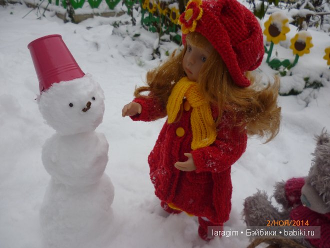 "Первый снег" или ... одежда для Minouche от Sylvia Natterer своими руками | Бэйбики "Первый снег" или ... одежда для Minouche от Sylvia Natterer своими руками