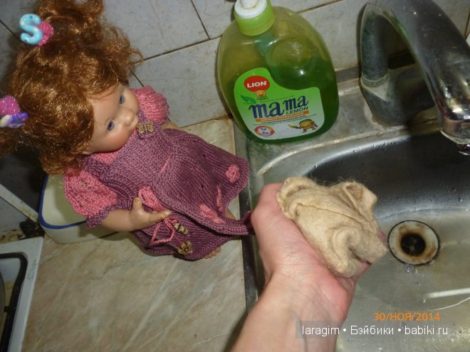 "Упала шляпа" или валяем шляпу для куклы | Бэйбики "Упала шляпа" или валяем шляпу для куклы