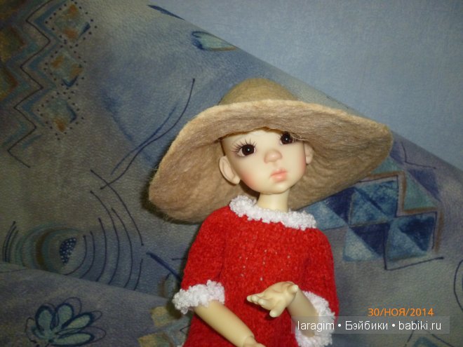 "Упала шляпа" или валяем шляпу для куклы | Бэйбики "Упала шляпа" или валяем шляпу для куклы