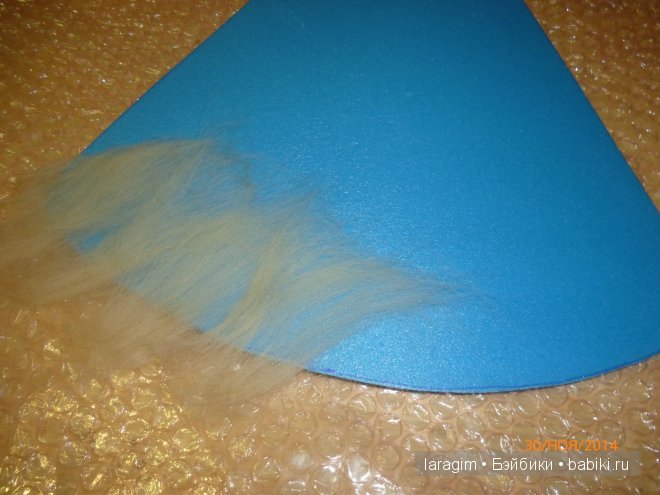 "Упала шляпа" или валяем шляпу для куклы | Бэйбики "Упала шляпа" или валяем шляпу для куклы (фото 6)