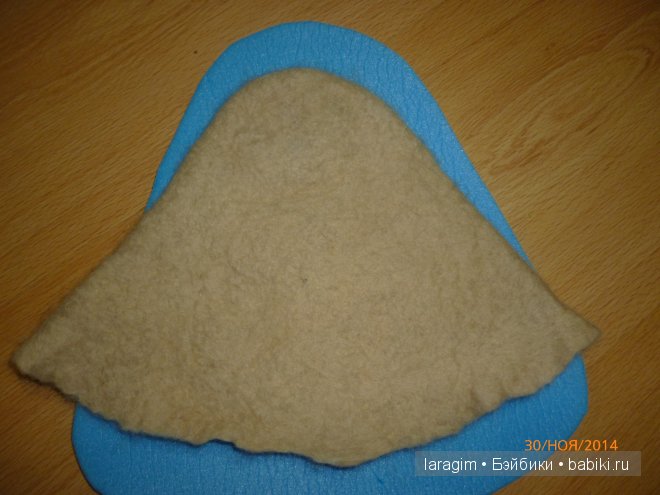 "Упала шляпа" или валяем шляпу для куклы | Бэйбики "Упала шляпа" или валяем шляпу для куклы