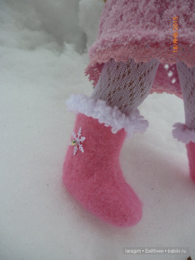 "Розовые розы" или... одежда для Minouche от Sylvia Natterer своими руками (фото 10)