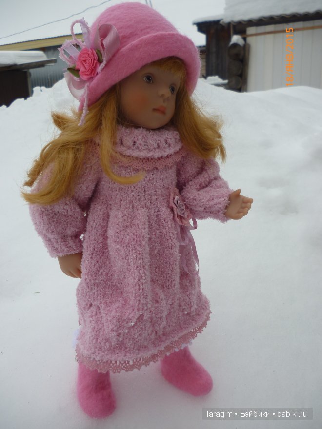 "Розовые розы" или... одежда для Minouche от Sylvia Natterer своими руками