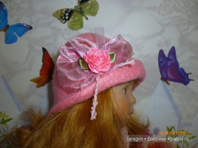 "Розовые розы" или... одежда для Minouche от Sylvia Natterer своими руками (фото 8)