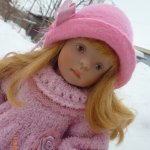 "Розовые розы" или... одежда для Minouche от Sylvia Natterer своими руками.