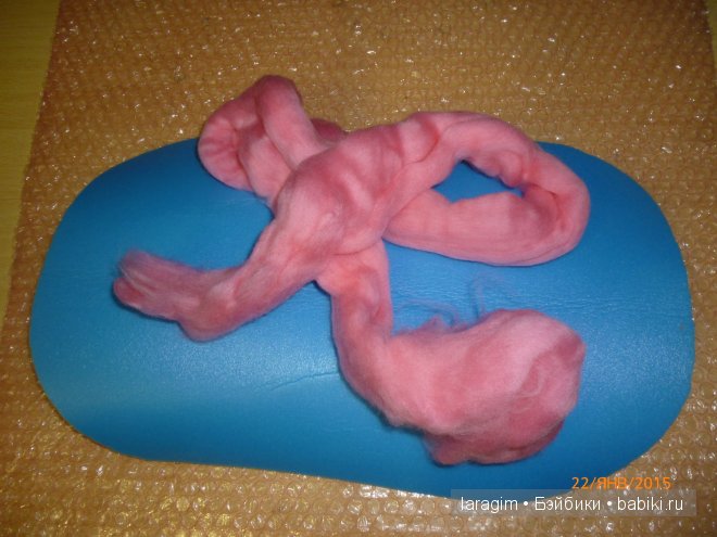 "Упала шляпа" или валяем шляпу для куклы, попытка № 2 | Бэйбики "Упала шляпа" или валяем шляпу для куклы, попытка № 2 (фото 4)