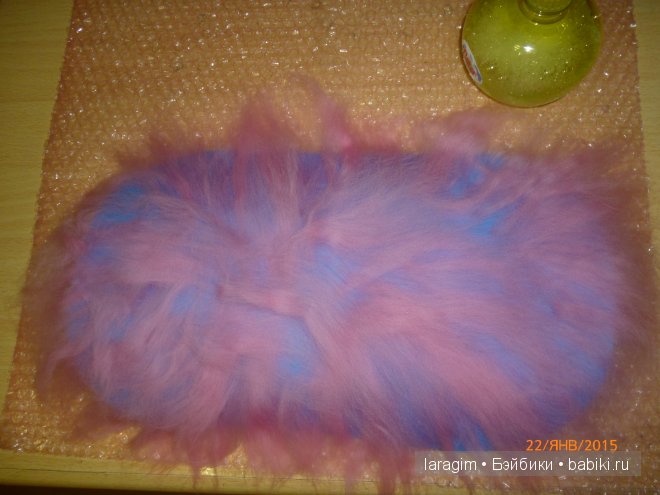 "Упала шляпа" или валяем шляпу для куклы, попытка № 2 | Бэйбики "Упала шляпа" или валяем шляпу для куклы, попытка № 2 (фото 5)