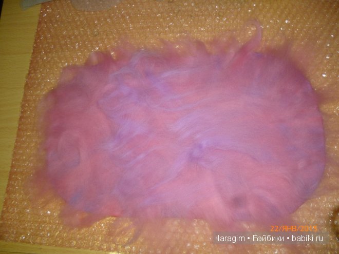 "Упала шляпа" или валяем шляпу для куклы, попытка № 2 | Бэйбики "Упала шляпа" или валяем шляпу для куклы, попытка № 2 (фото 10)