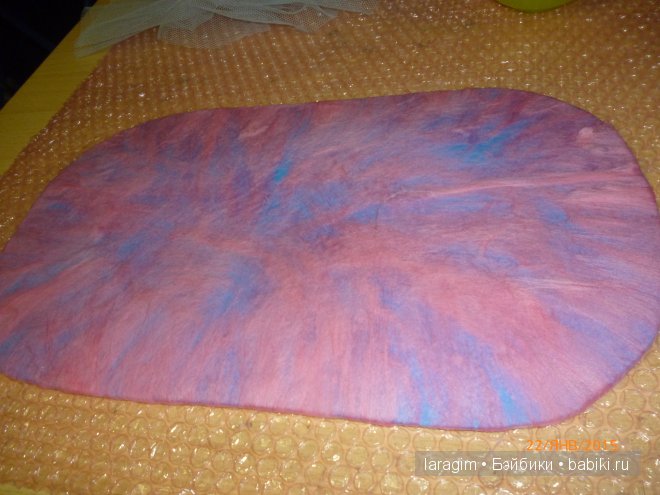 "Упала шляпа" или валяем шляпу для куклы, попытка № 2 | Бэйбики "Упала шляпа" или валяем шляпу для куклы, попытка № 2 (фото 8)