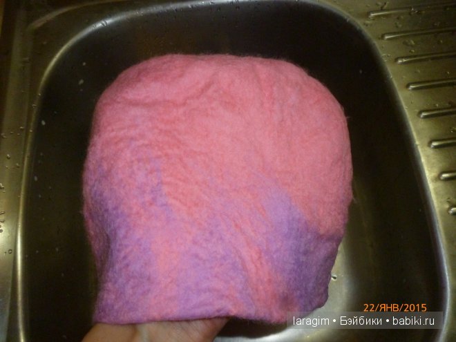 "Упала шляпа" или валяем шляпу для куклы, попытка № 2 | Бэйбики "Упала шляпа" или валяем шляпу для куклы, попытка № 2