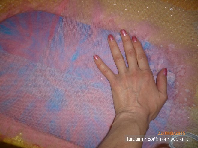 "Упала шляпа" или валяем шляпу для куклы, попытка № 2 | Бэйбики "Упала шляпа" или валяем шляпу для куклы, попытка № 2 (фото 6)