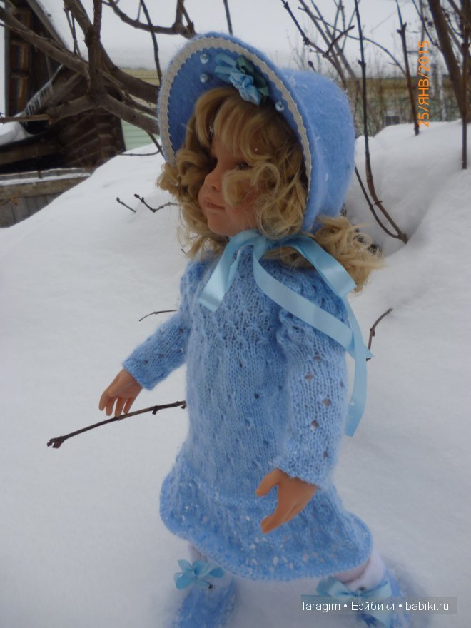 Расскажи, Снегурочка, где была ... или одежда для Gotz своими руками (фото 8)