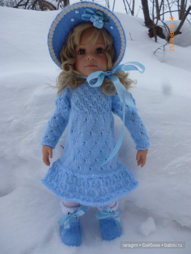 Расскажи, Снегурочка, где была ... или одежда для Gotz своими руками (фото 10)