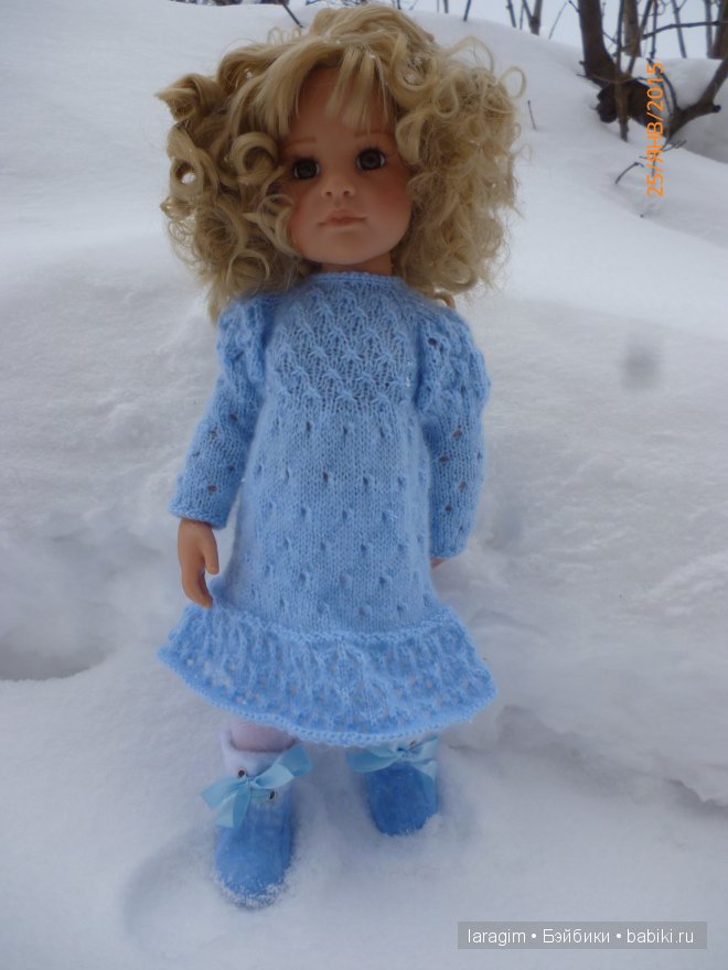 Расскажи, Снегурочка, где была ... или одежда для Gotz своими руками (фото 3)